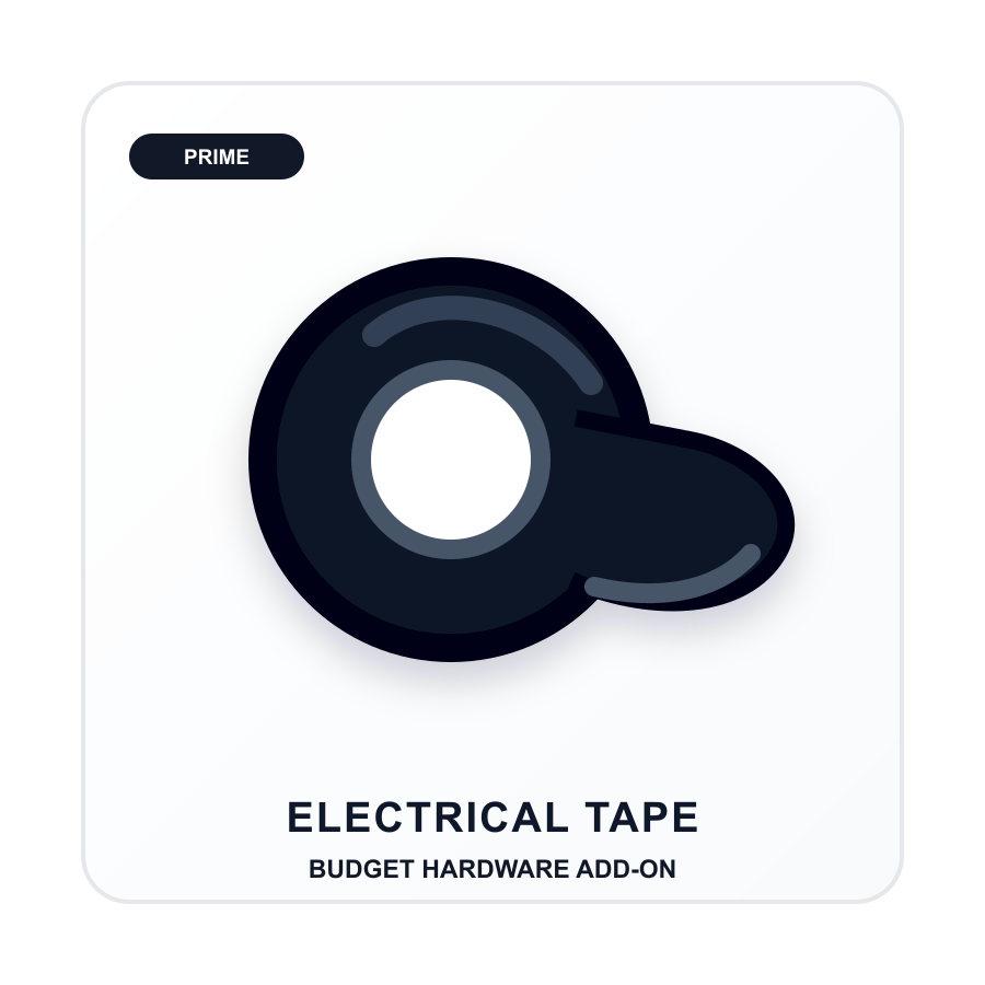 Mini Electrical Tape Roll